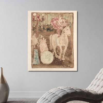 Bareback Rider Maurice Prendergast, mpr4 canvas print