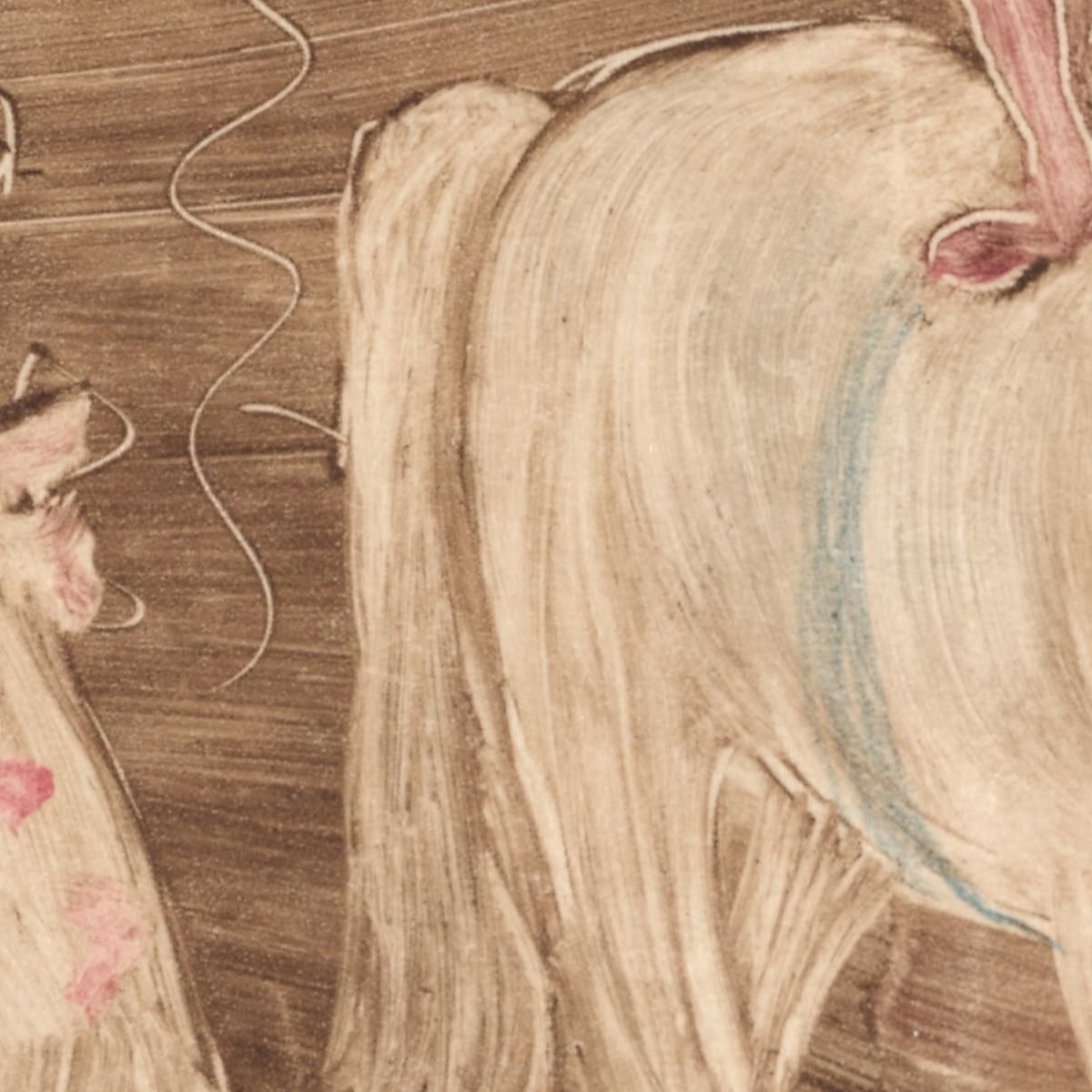 Cavaliere Senza Sella Maurice Prendergast mpr4 quadro stampa su tela