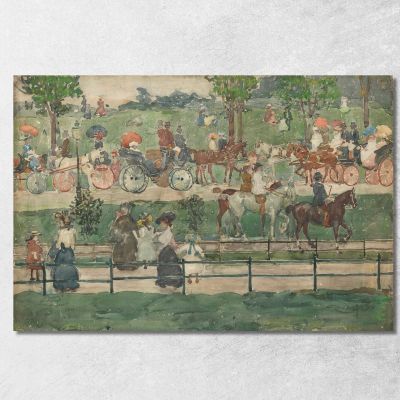 Central Park 2 Maurice Prendergast mpr9 quadro stampa su tela