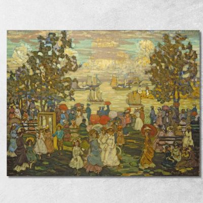 Salem Willows Maurice Prendergast mpr50 quadro stampa su tela