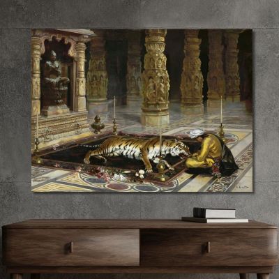 Honoring The Tiger Rudolf Ernst, rer20 canvas print