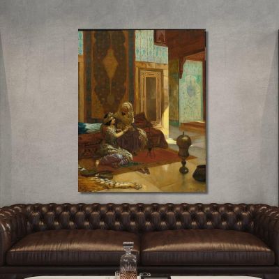 The Favorite Rudolf Ernst, rer24 canvas print
