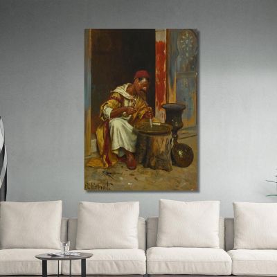 The Brass Worker Rudolf Ernst, rer39 canvas print