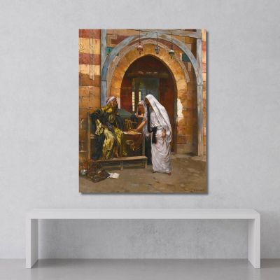 La Diseuse De Bonne Aventure Rudolf Ernst, rer45 tableau impression sur toile