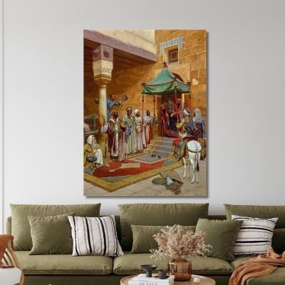 The New Bride Rudolf Ernst, rer56 canvas print