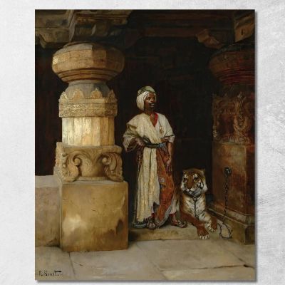 La Guardia Del Palazzo Rudolf Ernst rer60 quadro stampa su tela
