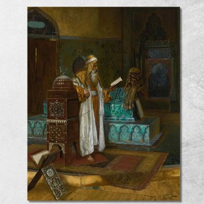 La Tomba Del Sultano Mehmet I Rudolf Ernst rer67 quadro stampa su tela