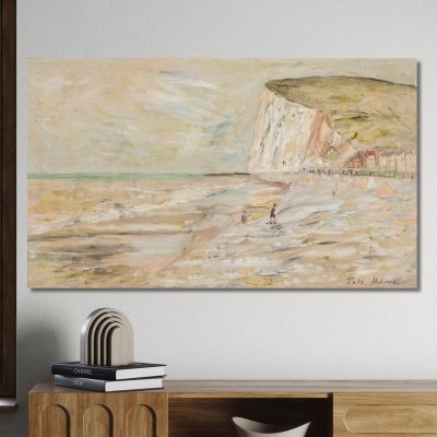 Spiaggia Tadeusz Makowski, tmk12 quadro stampa su tela