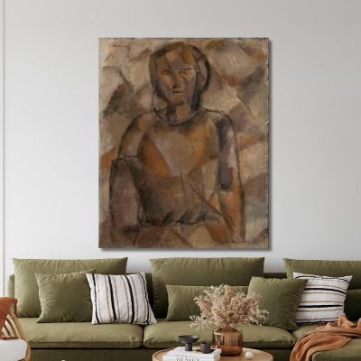 Girl Tadeusz Makowski, tmk66 canvas print