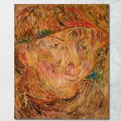 Testa Di Un Ragazzo Con Cappello Tadeusz Makowski tmk71 quadro stampa su tela