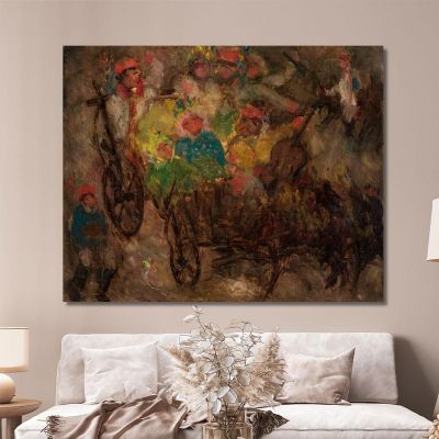 Krakow Wedding Tadeusz Makowski, tmk91 canvas print