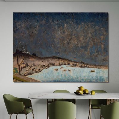 Landscape With Clouds Tadeusz Makowski, tmk99 canvas print