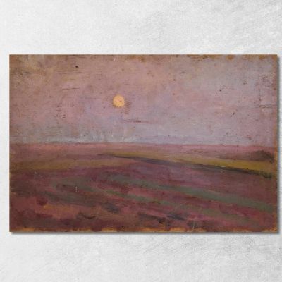 Paesaggio Con Gigli Tadeusz Makowski tmk102 quadro stampa su tela
