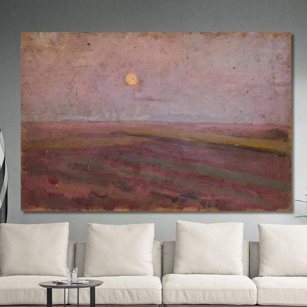 Paesaggio Con Gigli Tadeusz Makowski tmk102 quadro stampa su tela