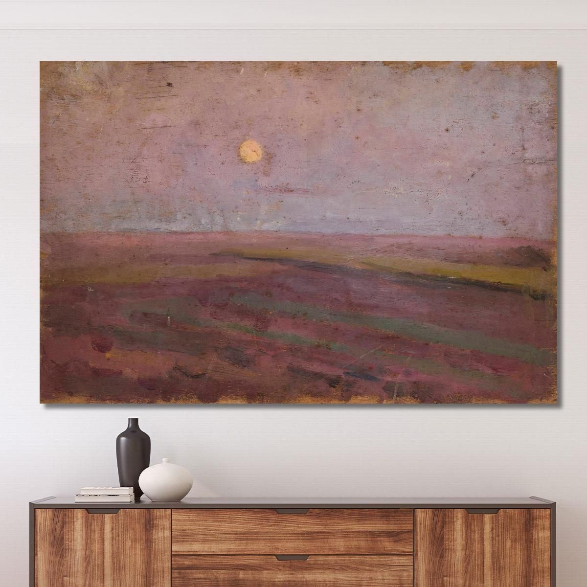 Paesaggio Con Gigli Tadeusz Makowski tmk102 quadro stampa su tela