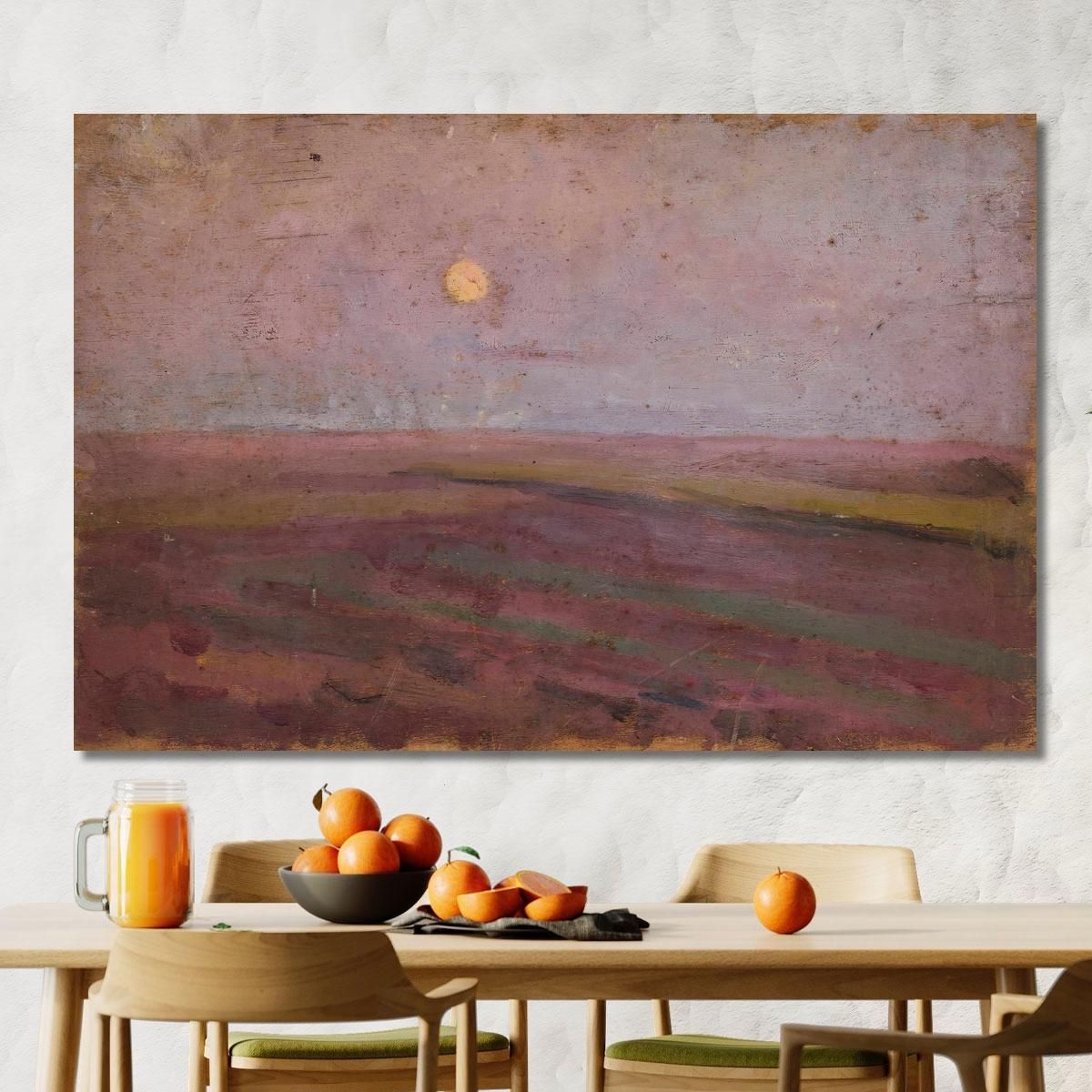 Paesaggio Con Gigli Tadeusz Makowski tmk102 quadro stampa su tela