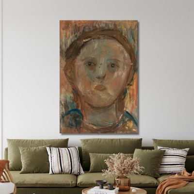 Testa Di Bambina Tadeusz Makowski tmk111 quadro stampa su tela