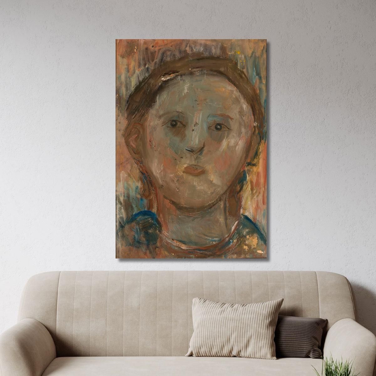 Testa Di Bambina Tadeusz Makowski tmk111 quadro stampa su tela