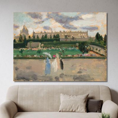 Paysage Urbain Esplanade Des Invalides Tadeusz Makowski, tmk134 tableau impression sur toile