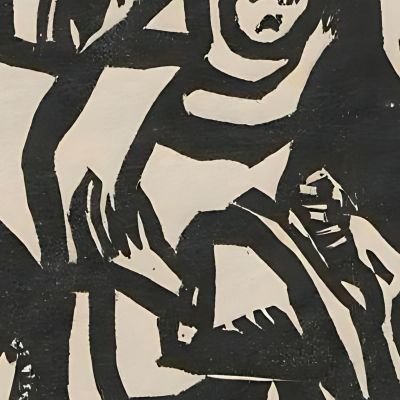 Povertà Assalita Dai Cani Tadeusz Makowski tmk150 quadro stampa su tela Povertà Assalita Dai Cani Tadeusz Makowski tmk150 quadro stampa su tela