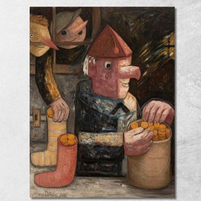 Ritorno Da Scuola Tadeusz Makowski tmk154 quadro stampa su tela