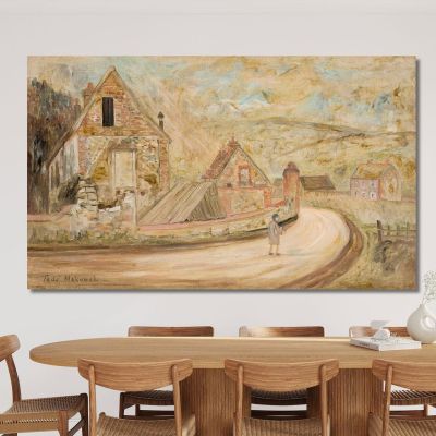 Road To Merey Tadeusz Makowski, tmk157 canvas print