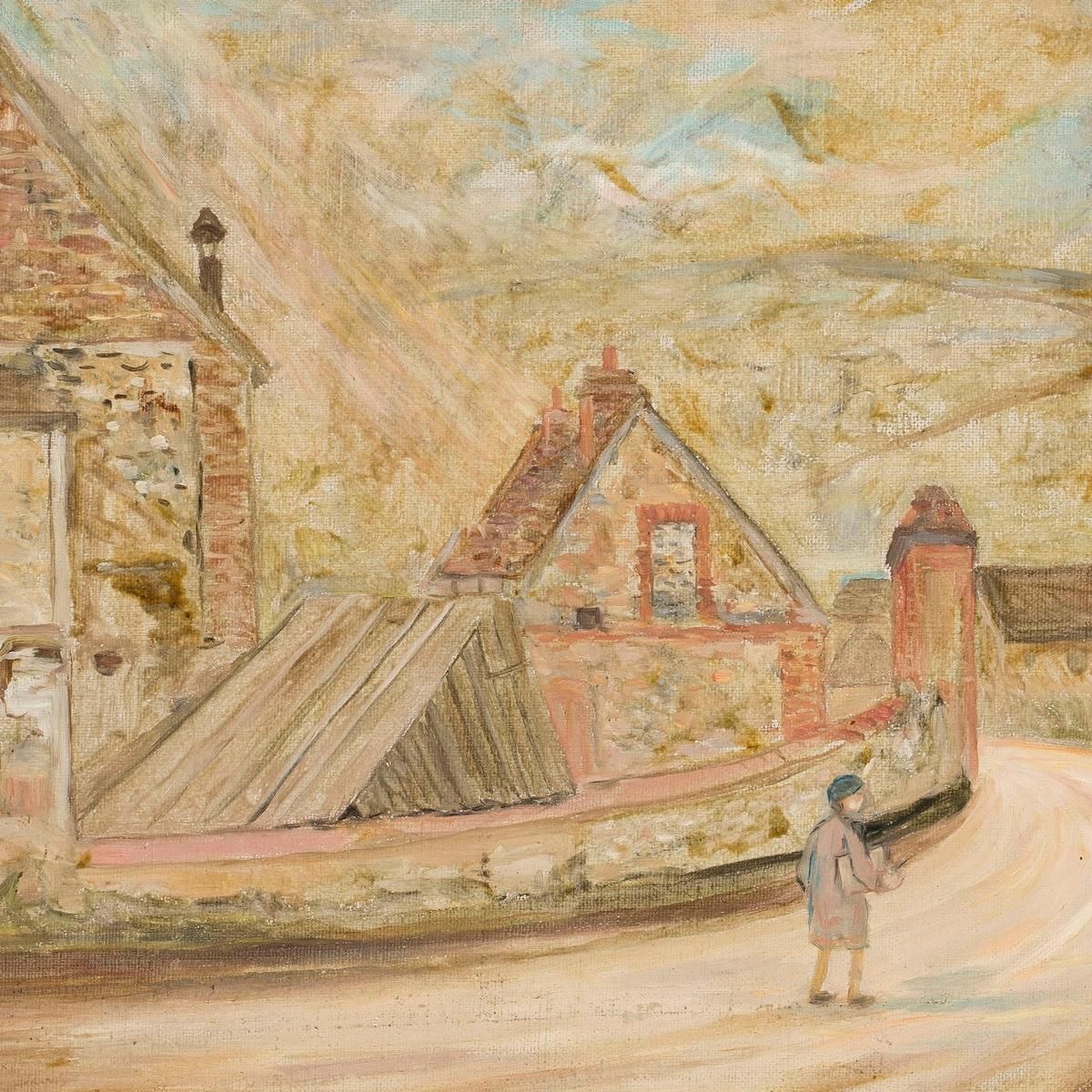 Strada Per Merey Tadeusz Makowski tmk157 quadro stampa su tela