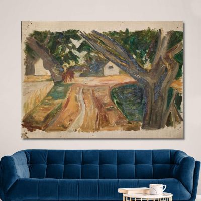 Roadside Trees Tadeusz Makowski, tmk159 canvas print