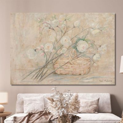 Rosa Con Una Cesta Tadeusz Makowski, tmk161 cuadro en lienzo