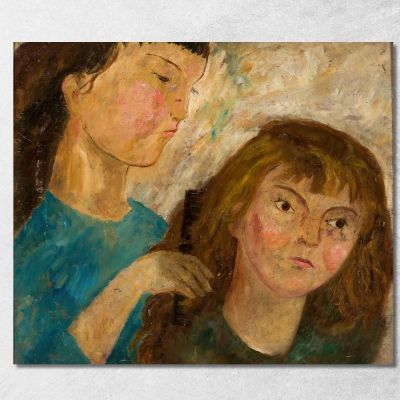 Toilette Tadeusz Makowski tmk182 quadro stampa su tela