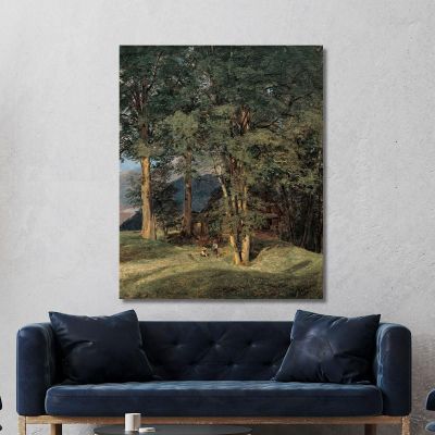 Érables Près D'Ischl Ferdinand Georg Waldmüller, fgw2 tableau impression sur toile