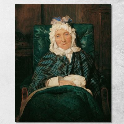 Aloisia Eltz In Poltrona Ferdinand Georg Waldmüller fgw3 quadro stampa su tela
