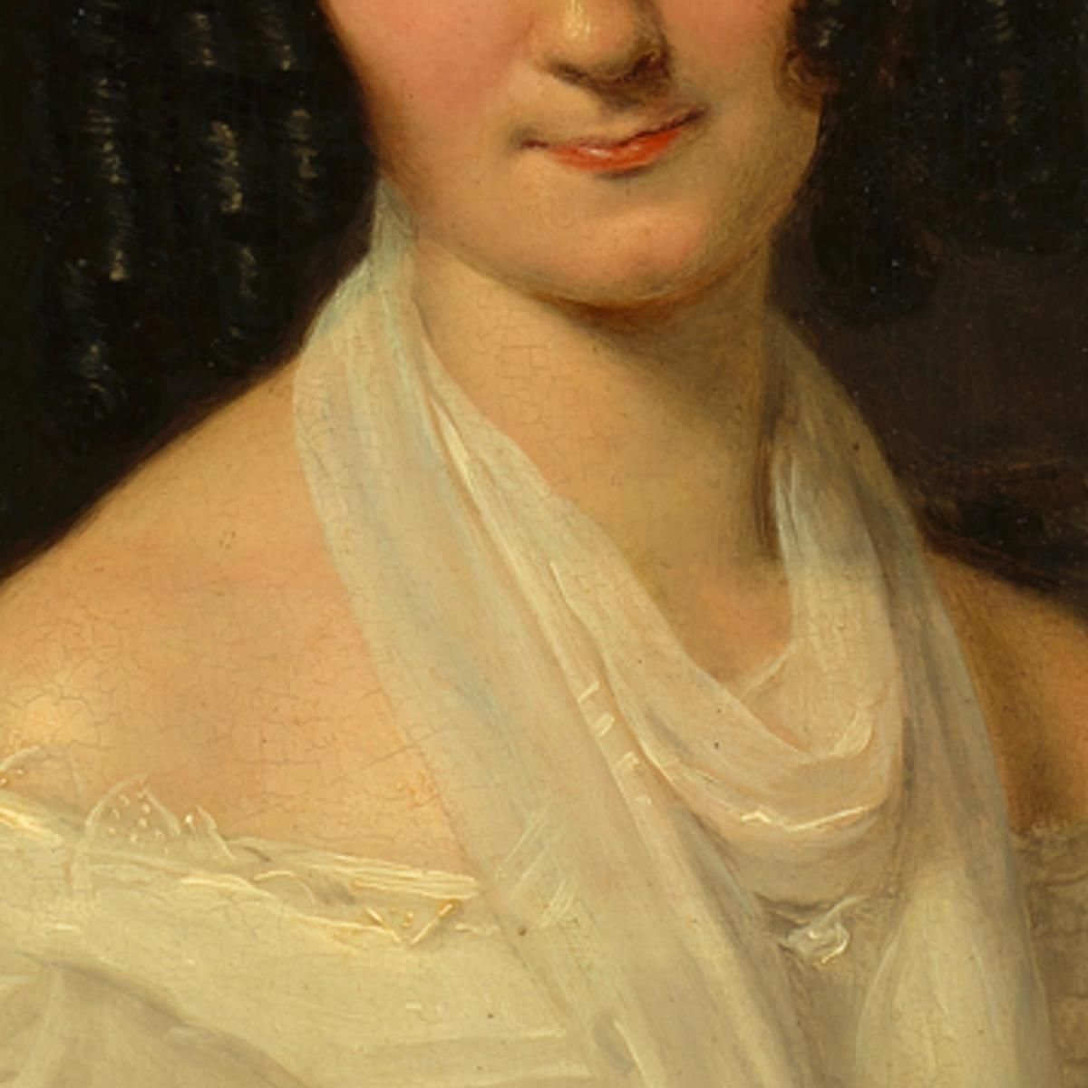 Barbara Von Schickh Come Sposa Di Wolfgang Ritter Von Manner Ferdinand Georg Waldmüller fgw11 quadro stampa su tela