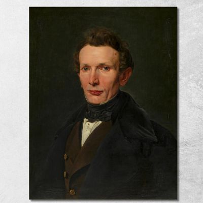 Signor Von Bartsch Ferdinand Georg Waldmüller fgw66 quadro stampa su tela