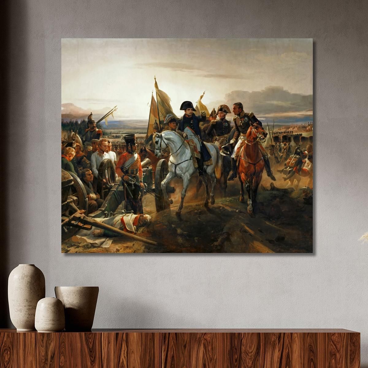 The Battle Of Friedland June 141807 Horace Vernet canvas print