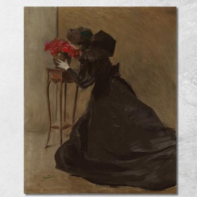 Ciotola Di Bronzo John White Alexander jwa3 quadro stampa su tela