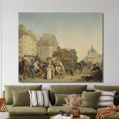 Il Trasloco Louis Léopold Boilly llb17 quadro stampa su tela