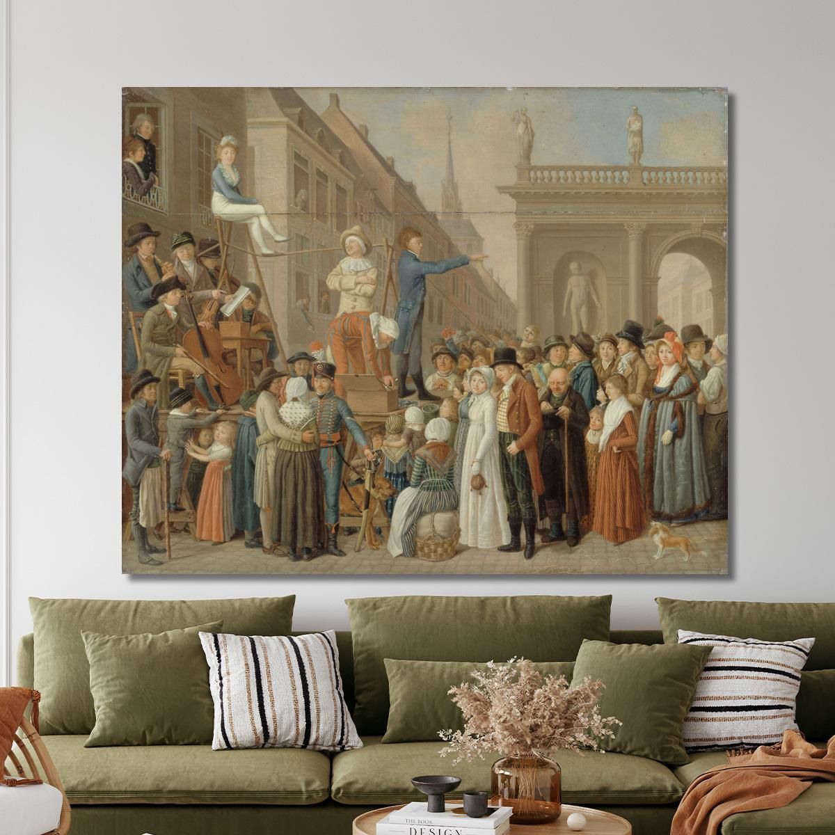 Il Palco Louis Léopold Boilly llb21 quadro stampa su tela