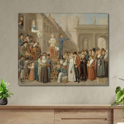 Il Palco Louis Léopold Boilly llb21 quadro stampa su tela