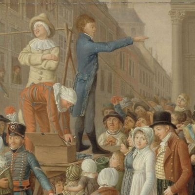 Il Palco Louis Léopold Boilly llb21 quadro stampa su tela