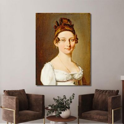 Portrait Of A Lady Louis Léopold Boilly, llb38 canvas print
