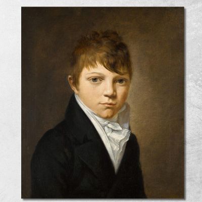Ritratto Di Un Ragazzo Giovane Louis Léopold Boilly llb43 quadro stampa su tela