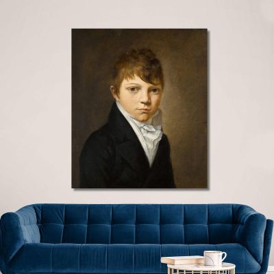 Ritratto Di Un Ragazzo Giovane Louis Léopold Boilly llb43 quadro stampa su tela