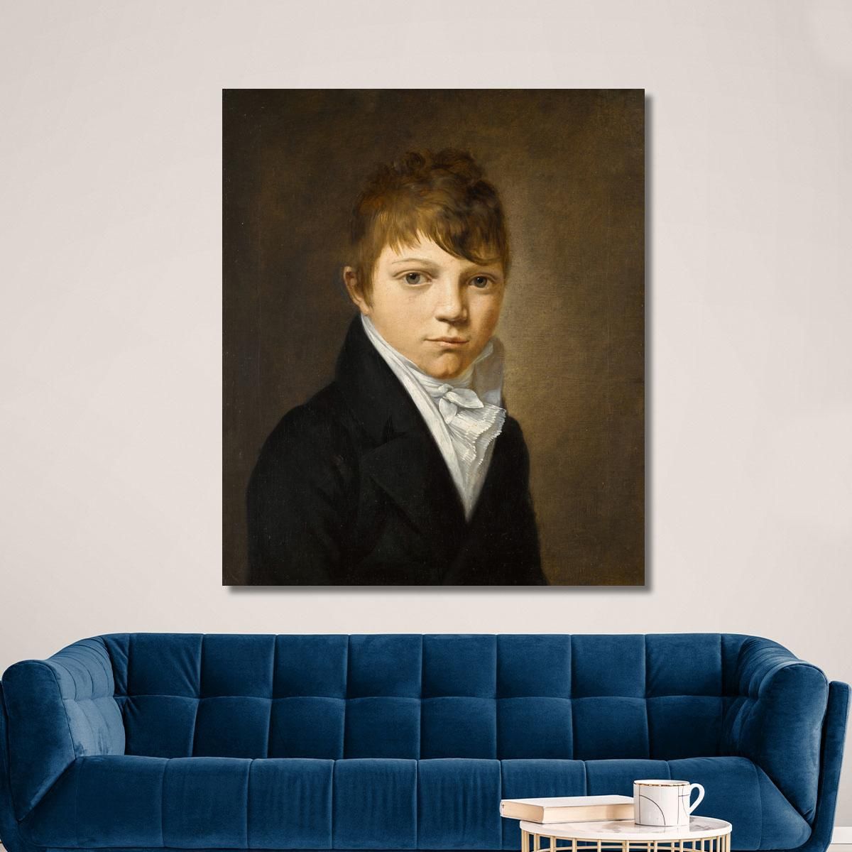 Ritratto Di Un Ragazzo Giovane Louis Léopold Boilly llb43 quadro stampa su tela