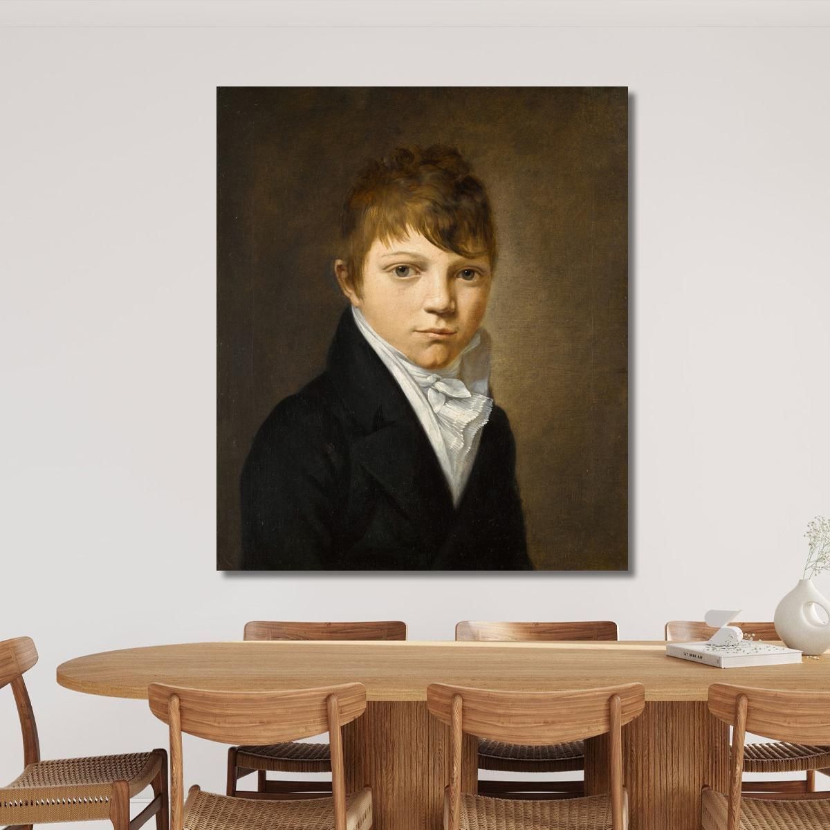 Ritratto Di Un Ragazzo Giovane Louis Léopold Boilly llb43 quadro stampa su tela