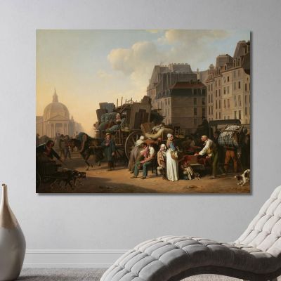 I Traslochi Louis Léopold Boilly llb59 quadro stampa su tela