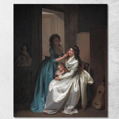 Il Regalo Louis Léopold Boilly llb61 quadro stampa su tela