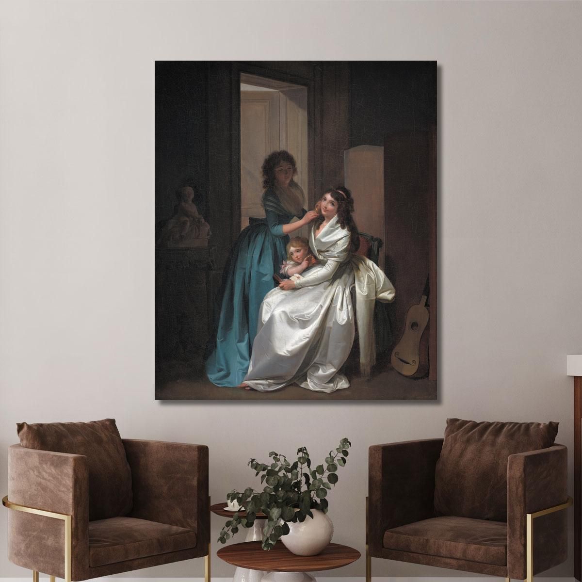 Il Regalo Louis Léopold Boilly llb61 quadro stampa su tela