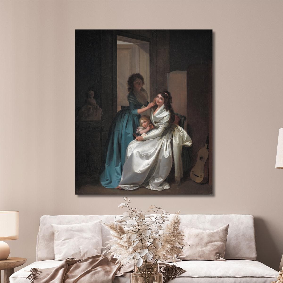 Il Regalo Louis Léopold Boilly llb61 quadro stampa su tela