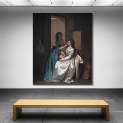 Il Regalo Louis Léopold Boilly llb61 quadro stampa su tela
